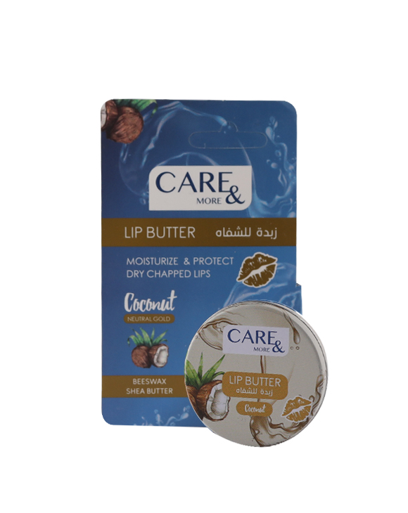 Lip butter coconut Care & More Lip Butter - Coconut - 20ml - Image 1