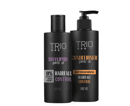 Trio Shampoo + Conditioner Garlic 20%