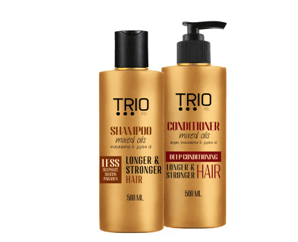 Trio Shampoo + Conditioner Mixed oils 20%
